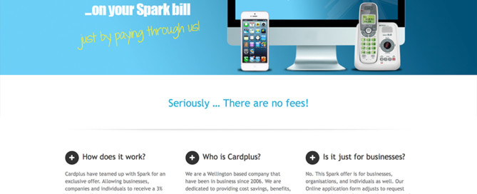 Cardplus NZ Website