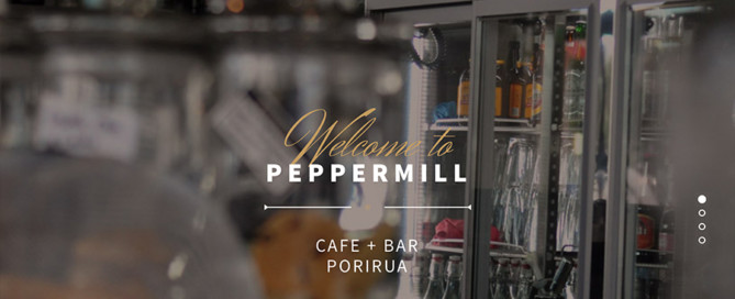 Peppermill Cafe Porirua Webite