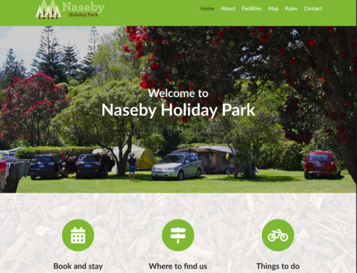 Naseby Holiday Park Website